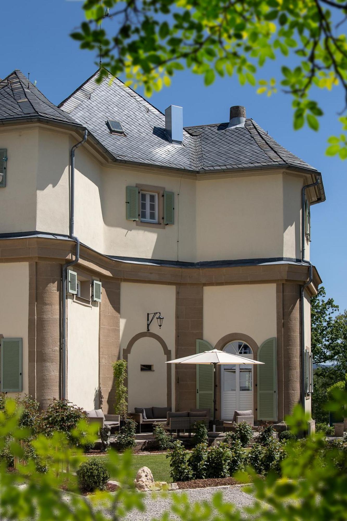 Schloss Falkenhaus Bed & Breakfast Bad Berneck im Fichtelgebirge Exterior photo